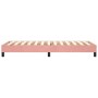 Estructura de cama de terciopelo rosa 80x200 cm de vidaXL, Camas y somieres - Ref: Foro24-3120741, Precio: 74,34 €, Descuento: %