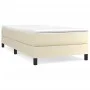 Cream synthetic leather box spring bed frame 80x200 cm by vidaXL, Beds and slatted bases - Ref: Foro24-3120666, Price: 73,22 ...