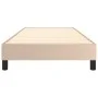 Cappuccino synthetic leather bed frame 80x200 cm by vidaXL, Beds and slatted bases - Ref: Foro24-3120669, Price: 73,60 €, Dis...