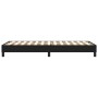 Estructura de cama cuero sintético negro 90x190 cm de vidaXL, Camas y somieres - Ref: Foro24-3120670, Precio: 87,64 €, Descue...
