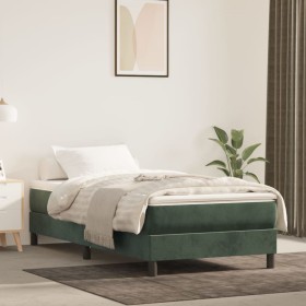Green velvet bed frame 80x200 cm by vidaXL, Beds and slatted bases - Ref: Foro24-3120739, Price: 77,82 €, Discount: %