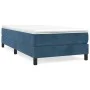 Blauer Samtbettrahmen 100x200 cm von vidaXL, Betten und Lattenroste - Ref: Foro24-3120758, Preis: 77,05 €, Rabatt: %