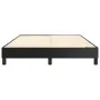 Black synthetic leather bed frame 140x200 cm by vidaXL, Beds and slatted bases - Ref: Foro24-3120700, Price: 98,19 €, Discoun...