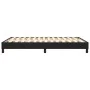 Black synthetic leather bed frame 140x200 cm by vidaXL, Beds and slatted bases - Ref: Foro24-3120700, Price: 98,19 €, Discoun...