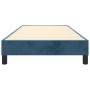 Estructura de cama de terciopelo azul 100x200 cm de vidaXL, Camas y somieres - Ref: Foro24-3120758, Precio: 71,64 €, Descuent...