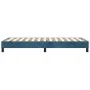 Blauer Samtbettrahmen 100x200 cm von vidaXL, Betten und Lattenroste - Ref: Foro24-3120758, Preis: 77,05 €, Rabatt: %