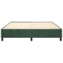 Bettgestell aus grünem Samt, 200 x 200 cm von vidaXL, Betten und Lattenroste - Ref: Foro24-3121141, Preis: 136,27 €, Rabatt: %