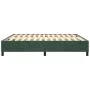 Estructura de cama de terciopelo verde 200x200 cm de vidaXL, Camas y somieres - Ref: Foro24-3121141, Precio: 134,18 €, Descue...