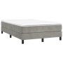 Estructura de cama de terciopelo gris claro 120x200 cm de vidaXL, Camas y somieres - Ref: Foro24-3120760, Precio: 99,49 €, De...