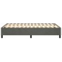Estructura de cama de terciopelo gris oscuro 120x200 cm de vidaXL, Camas y somieres - Ref: Foro24-3121109, Precio: 111,42 €, ...