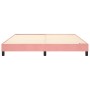 Estructura de cama de terciopelo rosa 180x200 cm de vidaXL, Camas y somieres - Ref: Foro24-3120789, Precio: 105,14 €, Descuen...
