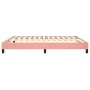 Estructura de cama de terciopelo rosa 180x200 cm de vidaXL, Camas y somieres - Ref: Foro24-3120789, Precio: 105,14 €, Descuen...