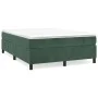 Bettgestell aus grünem Samt, 140 x 200 cm von vidaXL, Betten und Lattenroste - Ref: Foro24-3121123, Preis: 119,84 €, Rabatt: %