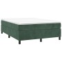 Green velvet bed frame 140x200 cm by vidaXL, Beds and slatted bases - Ref: Foro24-3121123, Price: 115,08 €, Discount: %