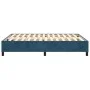 Blauer Samtbettrahmen 140x200 cm von vidaXL, Betten und Lattenroste - Ref: Foro24-3121124, Preis: 119,98 €, Rabatt: %