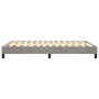 Estructura de cama de terciopelo gris claro 140x200 cm de vidaXL, Camas y somieres - Ref: Foro24-3120772, Precio: 114,30 €, D...