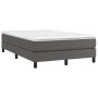 Graues Kunstlederbettgestell 120x200 cm von vidaXL, Betten und Lattenroste - Ref: Foro24-3120692, Preis: 99,46 €, Rabatt: %