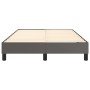 Graues Kunstlederbettgestell 120x200 cm von vidaXL, Betten und Lattenroste - Ref: Foro24-3120692, Preis: 99,46 €, Rabatt: %