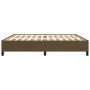 Bettrahmen aus dunkelbraunem Stoff, 200 x 200 cm von vidaXL, Betten und Lattenroste - Ref: Foro24-347093, Preis: 125,99 €, Ra...