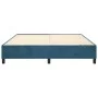 Blauer Samtbettrahmen 160x200 cm von vidaXL, Betten und Lattenroste - Ref: Foro24-3121130, Preis: 122,31 €, Rabatt: %