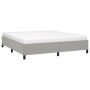 Light gray fabric bed frame 180x200 cm by vidaXL, Beds and slatted bases - Ref: Foro24-347082, Price: 135,56 €, Discount: %