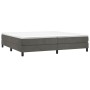 Estructura de cama de terciopelo gris oscuro 180x200 cm de vidaXL, Camas y somieres - Ref: Foro24-3120791, Precio: 117,31 €, ...
