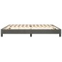 Estructura de cama de terciopelo gris oscuro 180x200 cm de vidaXL, Camas y somieres - Ref: Foro24-3120791, Precio: 117,31 €, ...