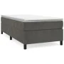 Estructura de cama de terciopelo gris oscuro 90x200 cm de vidaXL, Camas y somieres - Ref: Foro24-3121097, Precio: 80,14 €, De...
