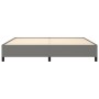 Dark gray fabric bed frame 200x200 cm by vidaXL, Beds and slatted bases - Ref: Foro24-347091, Price: 131,25 €, Discount: %
