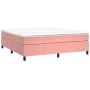 Pink velvet bed frame 180x200 cm by vidaXL, Beds and slatted bases - Ref: Foro24-3121137, Price: 114,89 €, Discount: %