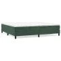 Bettgestell aus grünem Samt, 200 x 200 cm von vidaXL, Betten und Lattenroste - Ref: Foro24-3120793, Preis: 118,36 €, Rabatt: %