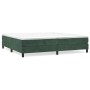 Bettgestell aus grünem Samt, 200 x 200 cm von vidaXL, Betten und Lattenroste - Ref: Foro24-3120793, Preis: 107,91 €, Rabatt: %