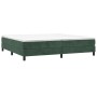 Bettgestell aus grünem Samt, 200 x 200 cm von vidaXL, Betten und Lattenroste - Ref: Foro24-3120793, Preis: 107,91 €, Rabatt: %