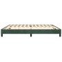 Bettgestell aus grünem Samt, 200 x 200 cm von vidaXL, Betten und Lattenroste - Ref: Foro24-3120793, Preis: 107,91 €, Rabatt: %