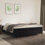 Estructura de cama de terciopelo gris claro 200x200 cm de vidaXL, Camas y somieres - Ref: Foro24-3121140, Precio: 137,14 €, D...