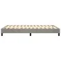 Estructura de cama de terciopelo gris claro 140x190 cm de vidaXL, Camas y somieres - Ref: Foro24-3120766, Precio: 98,77 €, De...