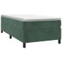 Estructura de cama de terciopelo verde 90x190 cm de vidaXL, Camas y somieres - Ref: Foro24-3121093, Precio: 86,21 €, Descuent...