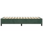 Bettgestell aus grünem Samt, 90 x 190 cm von vidaXL, Betten und Lattenroste - Ref: Foro24-3121093, Preis: 87,99 €, Rabatt: %