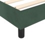 Bettgestell aus grünem Samt, 90 x 190 cm von vidaXL, Betten und Lattenroste - Ref: Foro24-3121093, Preis: 87,99 €, Rabatt: %