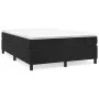 Black velvet bed frame 140x190 cm by vidaXL, Beds and slatted bases - Ref: Foro24-3121116, Price: 113,62 €, Discount: %