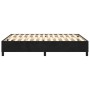 Estructura de cama de terciopelo negro 140x190 cm de vidaXL, Camas y somieres - Ref: Foro24-3121116, Precio: 113,04 €
