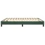 Bettgestell aus grünem Samt, 160 x 200 cm von vidaXL, Betten und Lattenroste - Ref: Foro24-3120781, Preis: 106,63 €, Rabatt: %