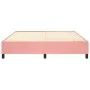 Estructura de cama de terciopelo rosa 200x200 cm de vidaXL, Camas y somieres - Ref: Foro24-3121143, Precio: 121,98 €, Descuen...