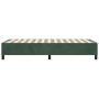 Bettgestell aus grünem Samt, 100 x 200 cm von vidaXL, Betten und Lattenroste - Ref: Foro24-3121105, Preis: 77,05 €, Rabatt: %