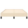 Cream fabric bed frame 120x200 cm by vidaXL, Beds and slatted bases - Ref: Foro24-346709, Price: 98,16 €, Discount: %