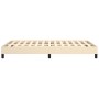 Cream fabric bed frame 120x200 cm by vidaXL, Beds and slatted bases - Ref: Foro24-346709, Price: 98,16 €, Discount: %