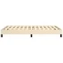 Cream fabric bed frame 120x200 cm by vidaXL, Beds and slatted bases - Ref: Foro24-346709, Price: 95,15 €, Discount: %