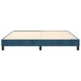 Estructura de cama de terciopelo azul 160x200 cm de vidaXL, Camas y somieres - Ref: Foro24-3120782, Precio: 109,90 €, Descuen...