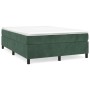 Bettgestell aus grünem Samt, 140 x 190 cm von vidaXL, Betten und Lattenroste - Ref: Foro24-3121117, Preis: 121,69 €, Rabatt: %