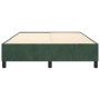 Bettgestell aus grünem Samt, 140 x 190 cm von vidaXL, Betten und Lattenroste - Ref: Foro24-3121117, Preis: 121,69 €, Rabatt: %